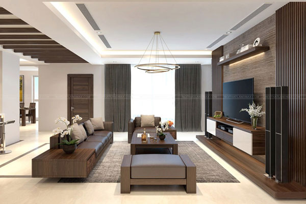 Thiết kế nội thất phòng khách