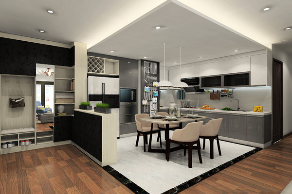 Thiết kế nội thất phòng bếp